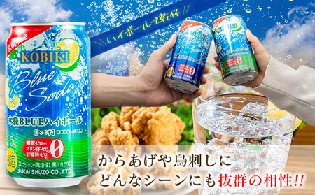 【雲海酒造】宮崎限定 木挽BLUE ハイボール へべす 350ml×12本（木挽ブルー）_0087-027