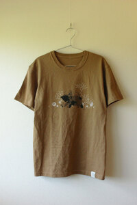 【かめいち堂 Tシャツ 】　ツキノワグマ Mサイズ 綿100%