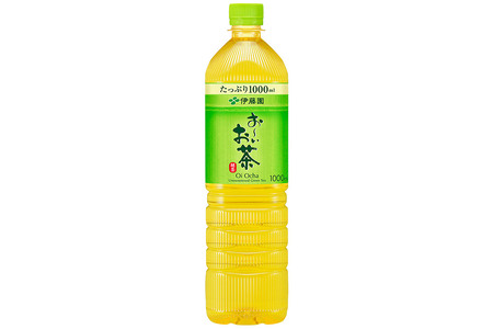 《定期便3ヶ月》お～いお茶 緑茶 伊藤園 ＜1L×12本＞【1ケース】