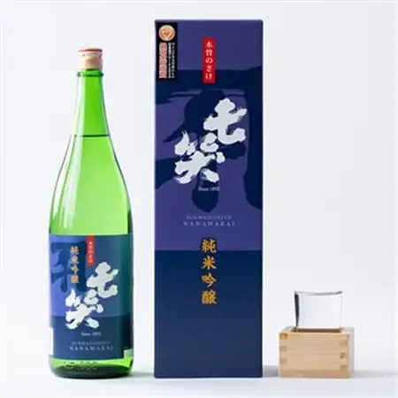 【七笑酒造】純米吟醸1.8L【1659008】