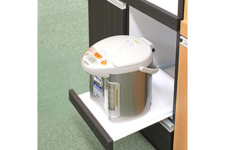 60レンジ台 クオーネ（DB）【諸富家具】：C103-012