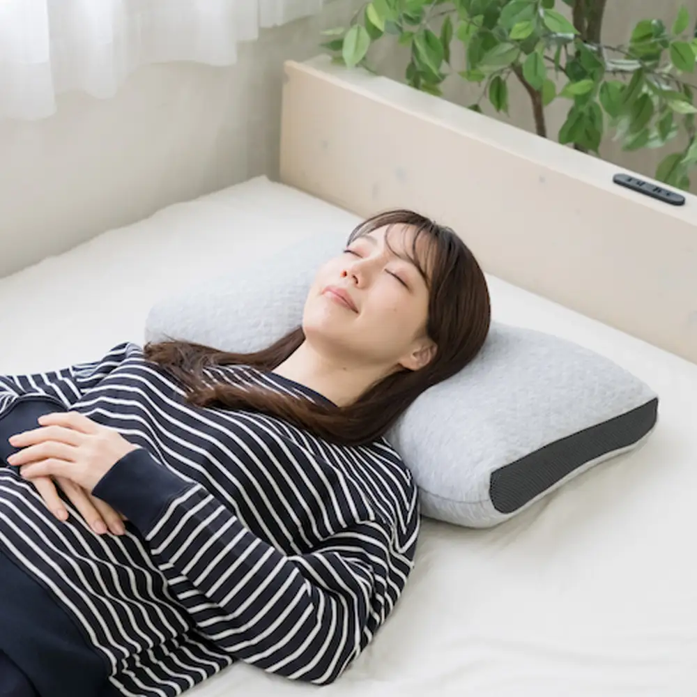 高さを3段階で簡単に変えられるので、自分ならではのベストポジションが得られる！セルフフィッティング枕「3段階に高さ調整できる 寝返りしやすい首もとフィットそば殻まくら」【快眠、枕、睡眠、そば、寝心地、サポート、寝具、ベッド、おすすめ、こだわり、日本製、ふるさと納税、三重県、四日市市】