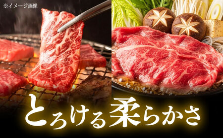 くまもと 黒毛和牛 和王 肩ロース 焼肉用・ロース すき焼き用 セット 計約800g（各1P）ロース 焼き肉 すき焼き  [AYBR044]
