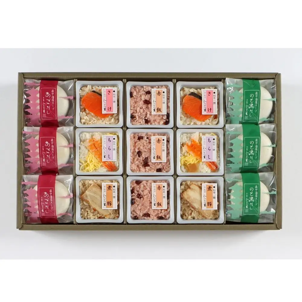 【わらびの里】料亭一膳と最中スープ｜京都 老舗 名店 炊込みご飯