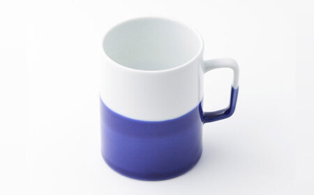 【陶器市特集】【波佐見焼】【essence】dip mug 〈M〉 ブルー 2点セット マグカップ【西海陶器】[OA463]