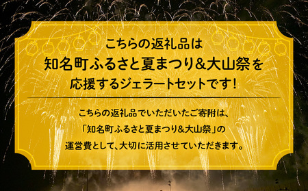 花火大会 応援 ！島の人気店、島の 特産品 とパワーをジェラートに！島の特産品を活かした フレーバー ！ ジェラート 5個 セット C073-001 菓子 お菓子 スイーツ 花火