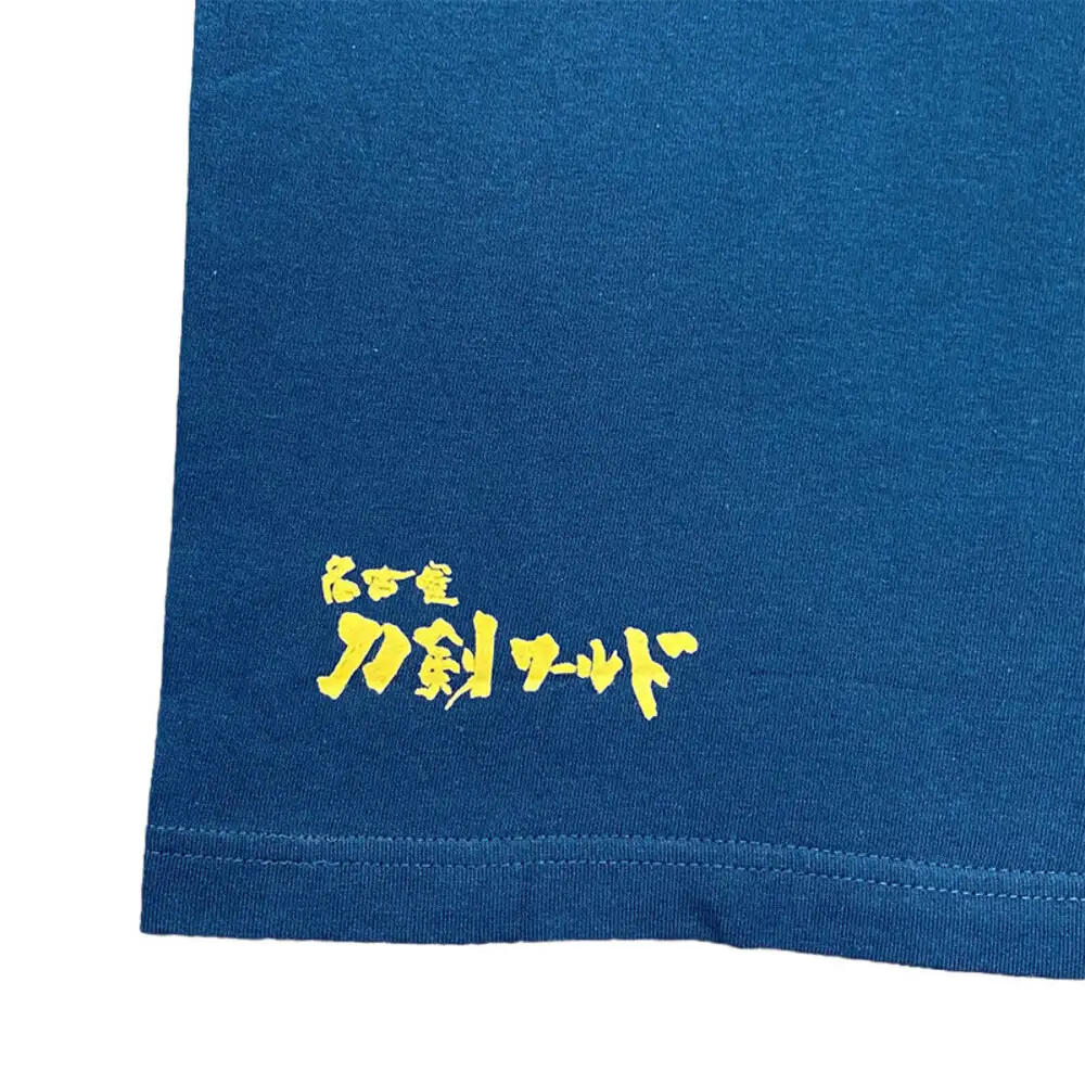 オリジナル【三英傑家紋Tシャツ】Mサイズ（ネイビー）／名古屋刀剣博物館