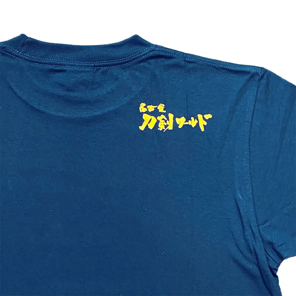 オリジナル【加藤清正Tシャツ】XLサイズ（ネイビー）／名古屋刀剣博物館