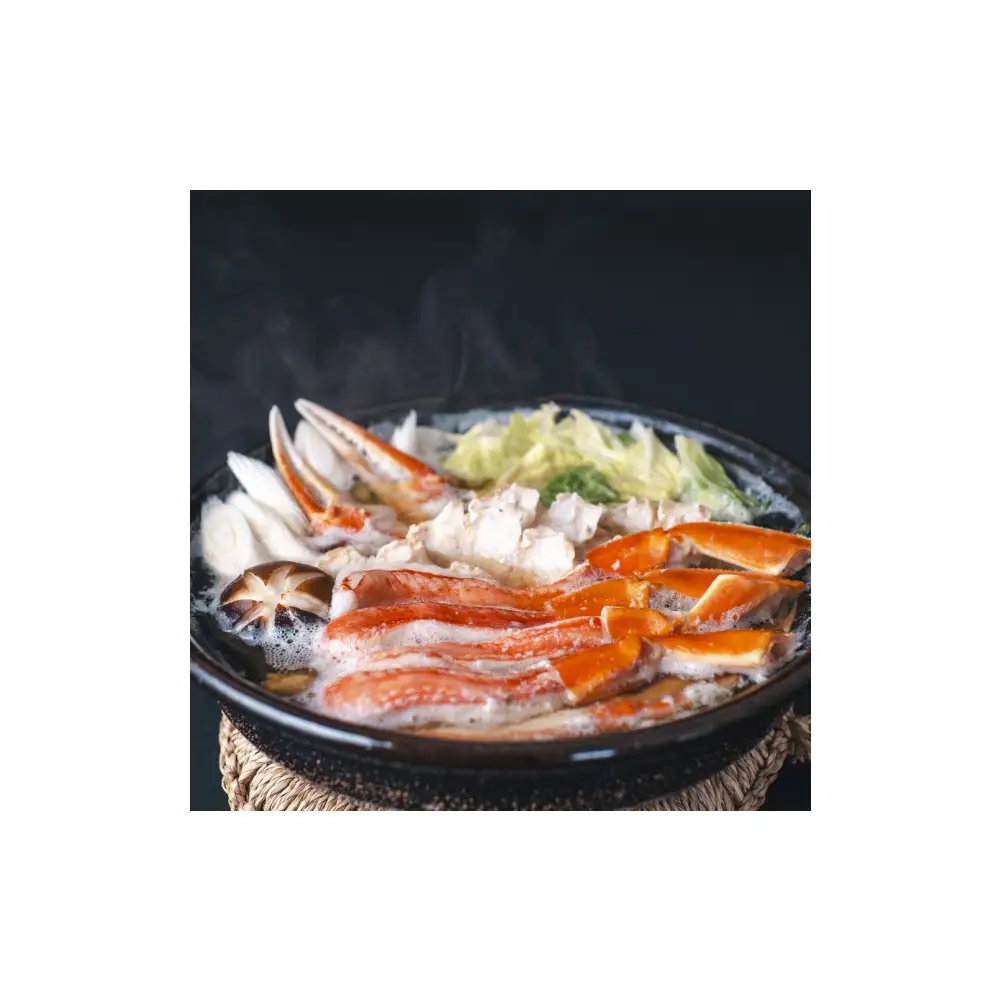 ☆通常より年末のほうが安い☆＜期間限定！先行予約受付中！年内発送！〉松葉ガニ フルコース  タグ付き 境港産 冷凍 刺身 焼きガニ 鍋 しゃぶしゃぶ 蟹 鳥取県産