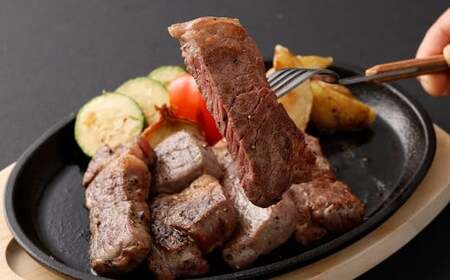 【訳あり】厚切り牛ザブトン（肩ロース）ステーキ 約500g×1P 計：約500g 牛肉 牛肩ロース お肉 赤身 霜降り 厚切り
