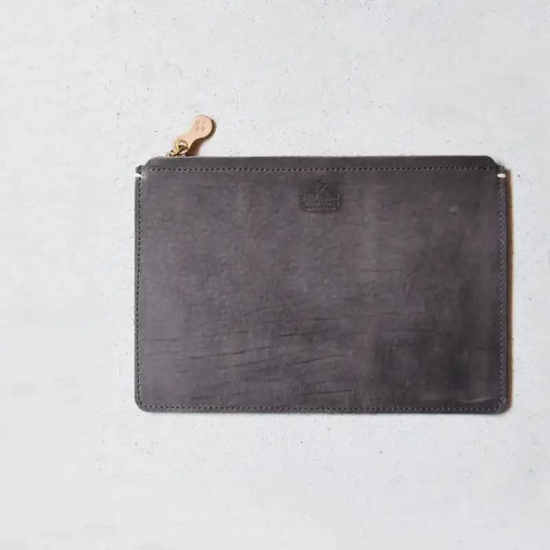 Teha’amana Square pouch L テハマナ スクエアポーチ L スモーク ブラック