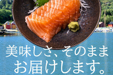 毎月お届け3回 アトランティックサーモン　1kg