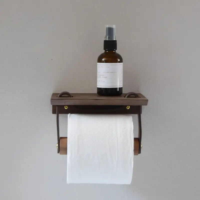 Teha’amana Toilet paper holder テハマナ トイレットペーパーホルダー ウォールナット ブラウン