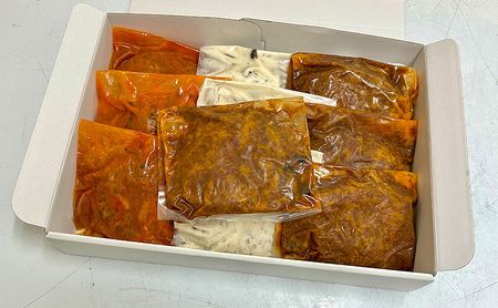ハンバーグ 黒毛和牛入り・ソースが自慢の煮込みハンバーグセット 【デミグラス150g×4個/クリーム150g×3個/トマト150g×3個】 黒毛和牛 デミグラス クリーム トマト 簡単調理 島田市 静岡県