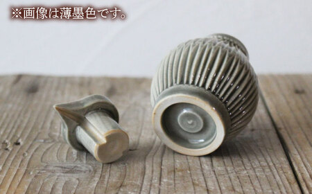 【美濃焼】醤油さし ルリ 瑠璃色【大江 憲一】陶器 液だれしにくい 使える[MGX001]