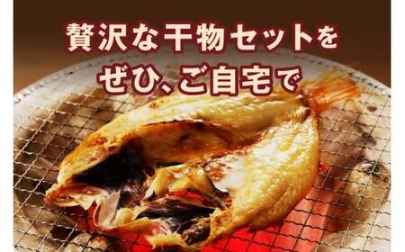 山陰浜田港水揚げされた人気干物セット 【025_0437】