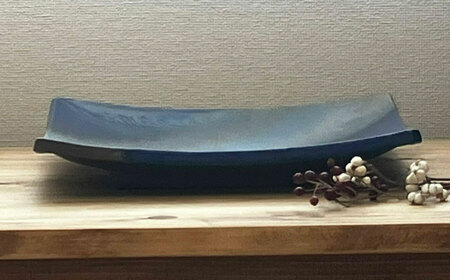 【瀬戸焼】 海壁の正角大皿 26cm (kaiheki) 【株式会社まるたか水野コーポレーション】[BBBF026]