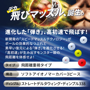 ゴルフ 25TOUR B JGR 16ダースセット ゴルフボール ブリヂストン 【(YE)】