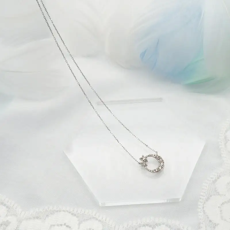 PT900/PT850 0.10ct ダイヤモンド ペンダントネックレス HH-019742 SWBT009