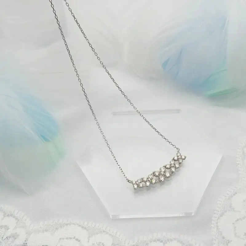 PT900/PT850 1.00ct H＆Cダイヤモンド ペンダントネックレス HH-019756 SWBT018