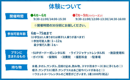 初心者向けSUP体験ツアー 1名様＋愛犬1匹 4-6月 GO4SURF《30日以内に出荷予定(土日祝除く)》千葉県 勝浦市 マリンアクティビティ体験 マリンスポーツ 海 SUP サップ 愛犬 わんちゃん 初心者向け 初心者 体験 6歳から可能
