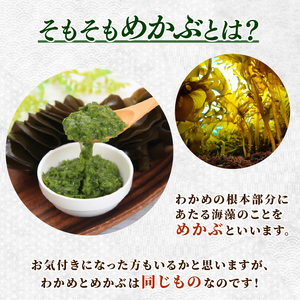 【スピード発送】 味付け めかぶセット 塩蔵 わかめ 300g (150g×2袋) 味付けめかぶ5パック(120g×5P)
