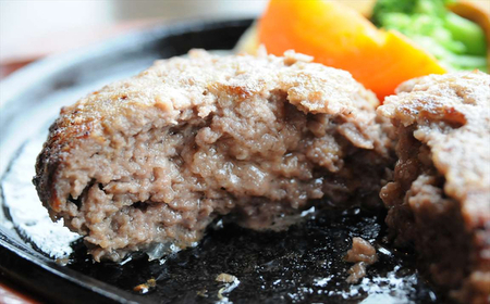 とちぎ和牛と栃木県産豚使用　おやじの「黄金比率ハンバーグ」180g×8個