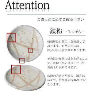 信楽焼 陶器製 雫シリーズ 変形白皿桃雫大皿 パスタ皿