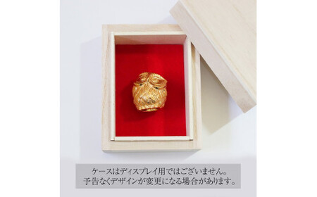 純金 幸福来郎 K24 BQ-157