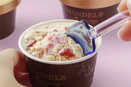 ハンデルスベーゲン 無添加アイスクリーム / 季節の６個セット【春】季節限定  ミルクティーカシス 紅ほっぺブリュレ 2種のマンゴーと柚子のソルベ 北海道牛乳 マカダミアキャラメルココナッツ フレッシュチョコミント AHR0014