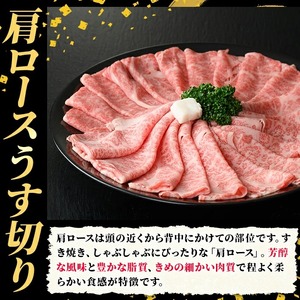 ≪隔月定期便・全6回≫A5等級 博多和牛肩ロースうす切り(総計6kg・500g×2P×6回) 牛肉 肉 国産 和牛 博多和牛 肩ロース カタロース うす切り スライス すき焼き すき焼 しゃぶしゃぶ 薄切り黒毛和牛 コンシェルジュ 冷凍 定期便 頒布会【久田精肉店】 as23-048