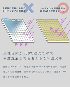 ロサブラン プレーンハット （つば裏遮光 / 通気性あり）【シャンブレーブラック(M)】[020132-000-m] 071-b002 
