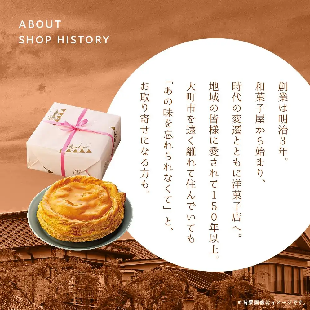 お菓子 焼菓子 アップルパイ 5号 ( 約15cm ) 1台 信州 立田屋 | りんご アップルパイ ケーキ 長野
