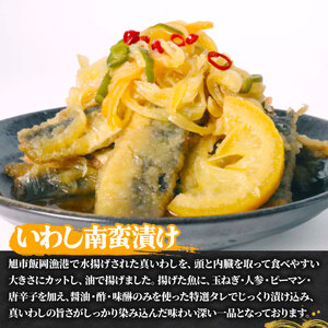 南蛮漬け 3パック 【 計 約 1.5kg （ 1パック 500g ）】 （ さば いわし あじ ）