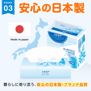 エルモア ソフトパックティシュー 400枚 200組 90パック 3600枚 箱なし コンパクト カミ商事 国産 ピュアパルプ 100％ 大容量 ティッシュ日用品 収納 送料無料 愛媛県 四国中央市