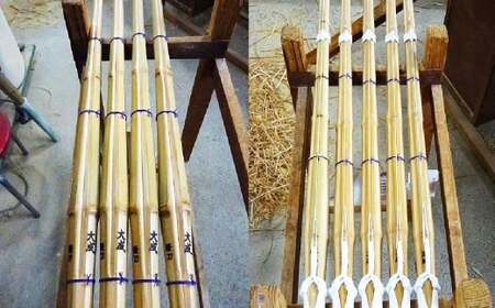  【セレクトメイド】｜177,700円コース｜ただの竹刀ではない、芸術品としての存在感。「大成の名にふさわしい、風格と美しさ」あなたの剣道の道を、より高みへと導く。極上の一本。大分県竹田市産最高級手造り真竹竹刀（銘）大成