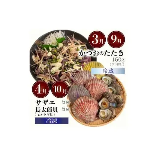 【 海鮮 】 海鮮定期便6ヶ月