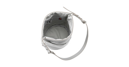 豊岡鞄 TUTUMU colon Rich S4800RI シルバーグレー / 2way ショルダーバッグ トートバッグ 肩掛け 手提げ 軽量 撥水 収納力 B5ノート収納  レディース 高級感 おしゃれ ツヤ感 光沢 エレガント シンプル デザイン 無地 コロン 木和田正昭商店