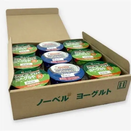 ノーベル　ヨーグルト詰合せセット(DHA+EPAヨーグルト3個・クロレラアロエヨーグルト6個)【配送不可地域：離島】【1664205】
