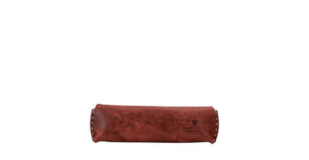 豊岡財布 haaki Leather ペンケース HLC502 ヴィーノ / 筆記具入れ 革 革小物 プエブロレザー 手縫いのステッチ ハンドメイド シンプル デザイン 無地 KOMOREBI 木和田正昭商店