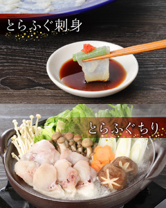 S033-001_とらふぐ宅配セット 4～5人前(刺し身・ちり・本皮・焼きヒレ) / ふぐ フグ 河豚 とらふぐ