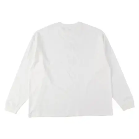 【Sea Sauna Shackオリジナル】薪割りロングTシャツ ホワイト XLサイズ【1668859】