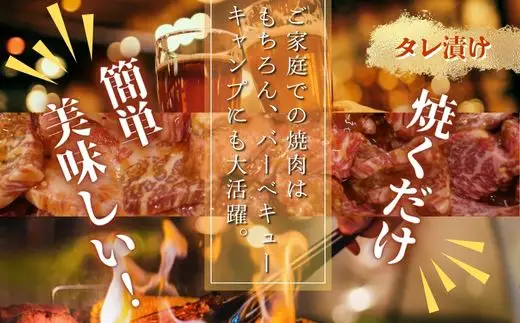 国産牛 焼き肉用(味付き)  300g×3パック 人気店「肉の和」 冷凍 キャンプ BBQ  