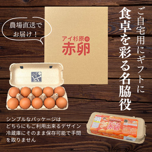 【卵 6回定期便】 赤卵 常温 30個 卵