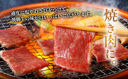 飛騨牛 もも 焼肉用 1kg (500g×2パック) A5 A4 国産 牛 冷凍 黒毛和牛 和牛 牛肉 もも肉 モモ 焼肉 やきにく 赤身 ギフト 贈答 肉のひぐち