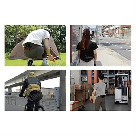 野電 ボディエアコン・冷風2WAYポーチ  熱中症対策として屋外での活動に大活躍!　81336736【1664347】
