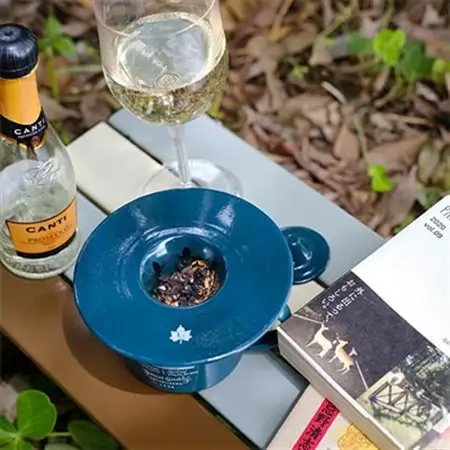 LOGOSの森林 ちょっとスモークするリッド 自宅やアウトドアでお手軽に燻製体験!　81280070【1666925】