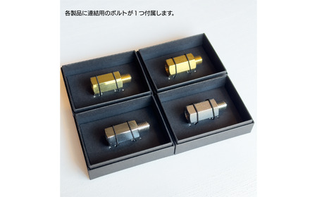 NUT BASE カードスタンドSサイズ　ゴールド