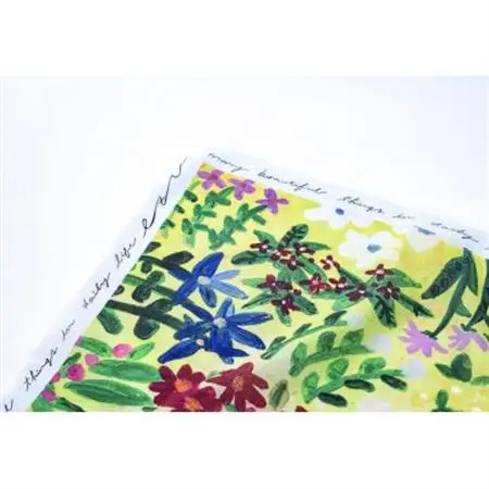 【ezu】handkerchief /no.002◆コットン100%◆大判◆おしゃれ◆手描き【1650043】