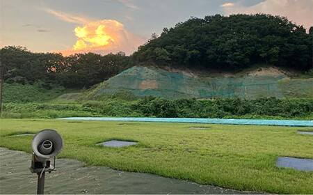クレー射撃ラウンド券(2ラウンド クレー50枚)×2枚 F21E-419
